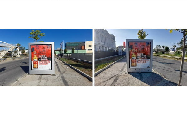 City Light, 2 faces Rr. Dytesore Para Bmw Albania Krahu Tr - Dr, Tirana, Albania