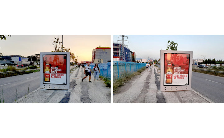 City Light, 2 faces Rr.dytesore Para Se Te Shkosh Te Vodafoni Dr-tr, Tirana, Albania