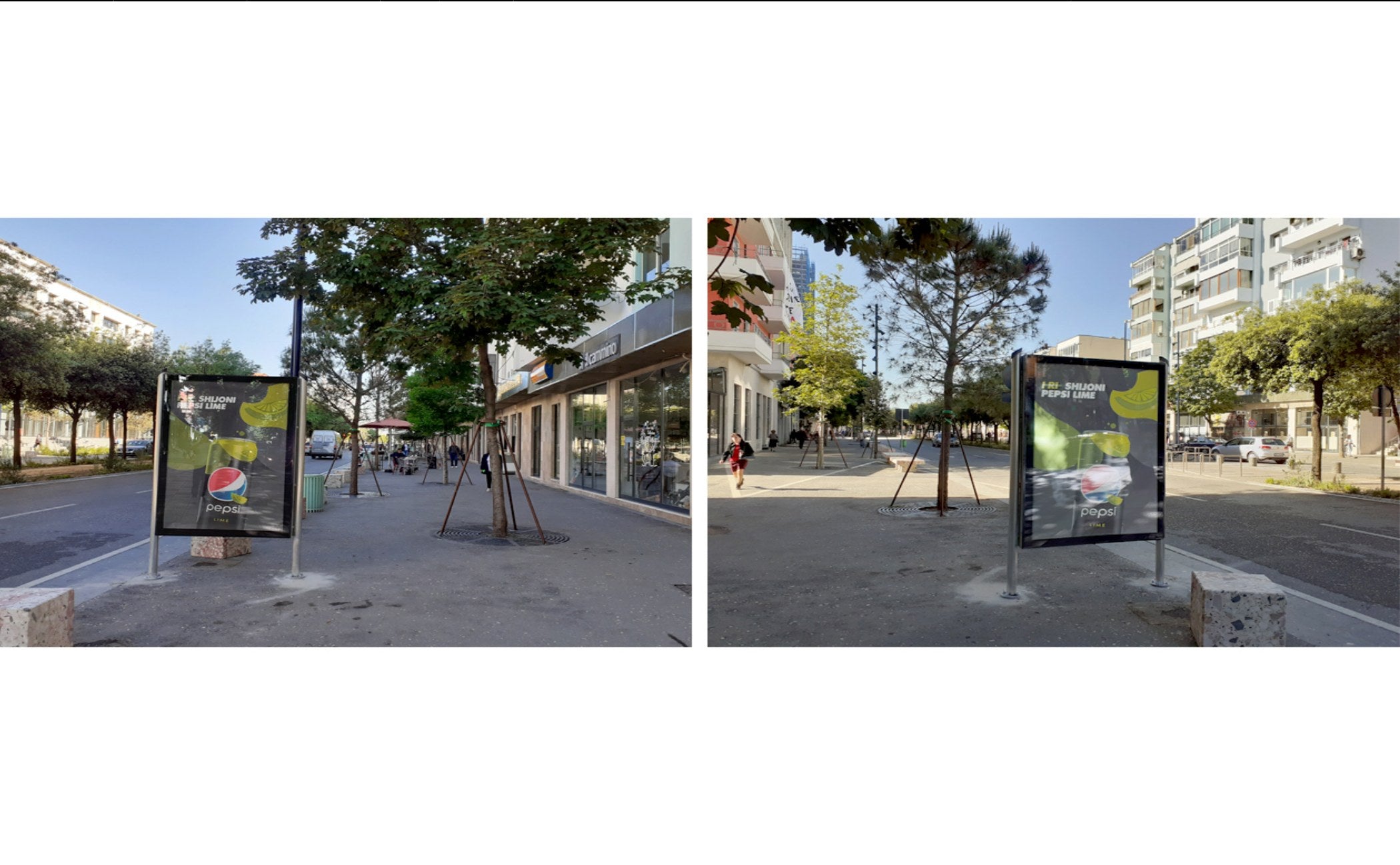 City Light, 2 faces Blv.zogu I Prane Postes Shqiptare, Tirana, Albania