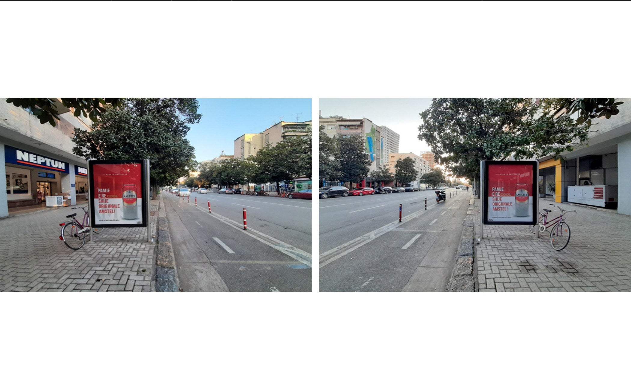 City Light, 2 faces Rr. Luigj Gurakuqi Kolonat Para Neptunit, Tirana, Albania