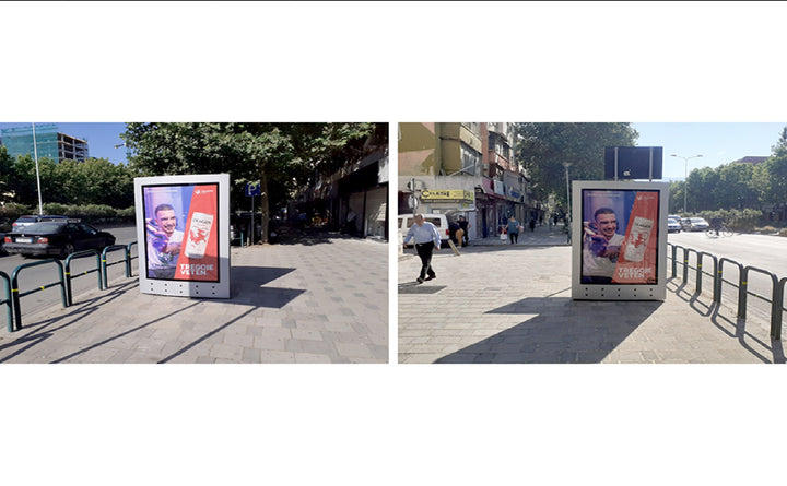 City Light, 2 faces Rr.kavajes Perpara Auto Kadiut, Tirana, Albania