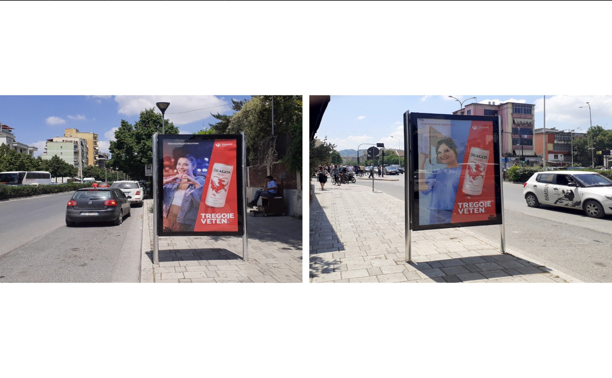 City Light, 2 faces Rr.muhamet Gjollesha Perpara Kolegjit Turk, Tirana, Albania