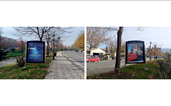 City Light, 2 faces Blv.gjergj Fishta Lana Ura Irfan Tominit, Tirana, Albania
