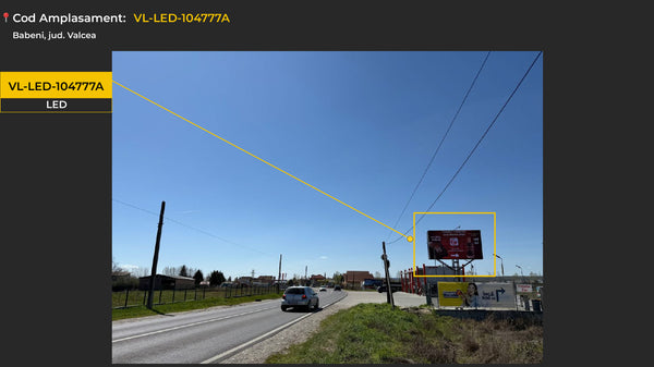 Babeni N 64 Digital LED Billboard, Romania — image 2