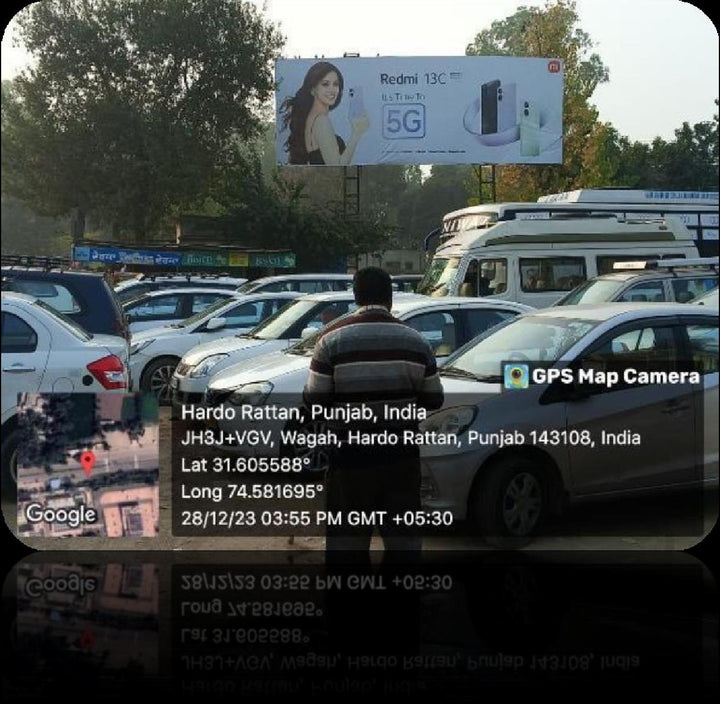 International IndoPak Border Highway Hoarding (Main Highway, 42x20ft), Amritsar