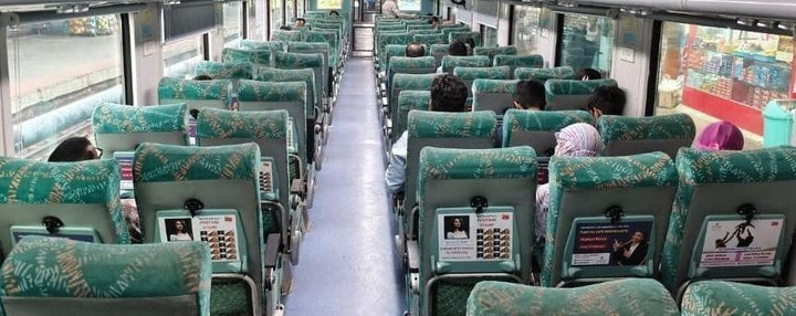 Amritsar to Haridwar Express, Onboard Food-Tray Branding