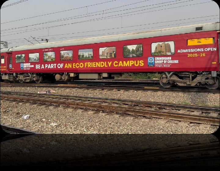 Shivalik Deluxe Express Train Onboard Interior Branding