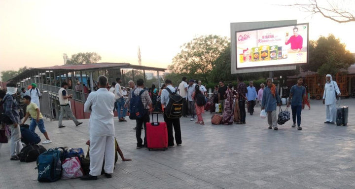 Beas Railway Station LED Video Wall, Beas
