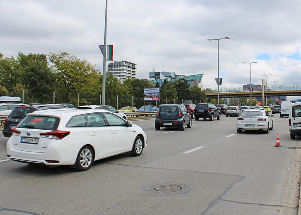 PIZA 4x3 Billboard, Tsarigradsko Shose Blvd. - before the 4th km wheel, in front, Sofia, Bulgaria — image 2
