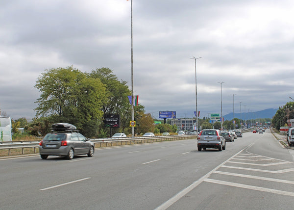 PIZA 4x3 Billboard, Tsarigradsko Shosse Blvd. - after Praktiker, before EXPO, Sofia, Bulgaria — image 2