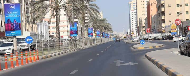 Abushagara Lampposts - Circuit 2, Sharjah