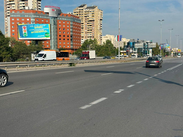 Megaboard 12x6, Al. Malinov Blvd. / Tsarigradsko Shosse Blvd. - 7th km, Sofia, Bulgaria — image 2