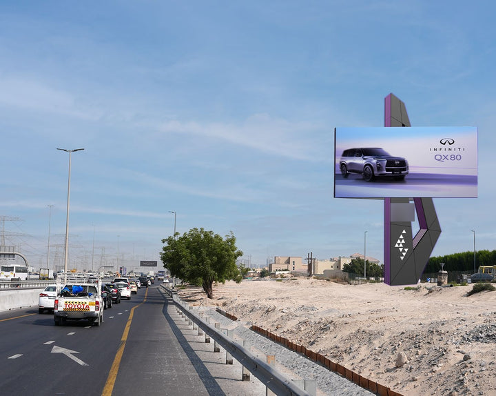 Al Khail Road Digital Unipole 2 - Al Barsha South, Dubai