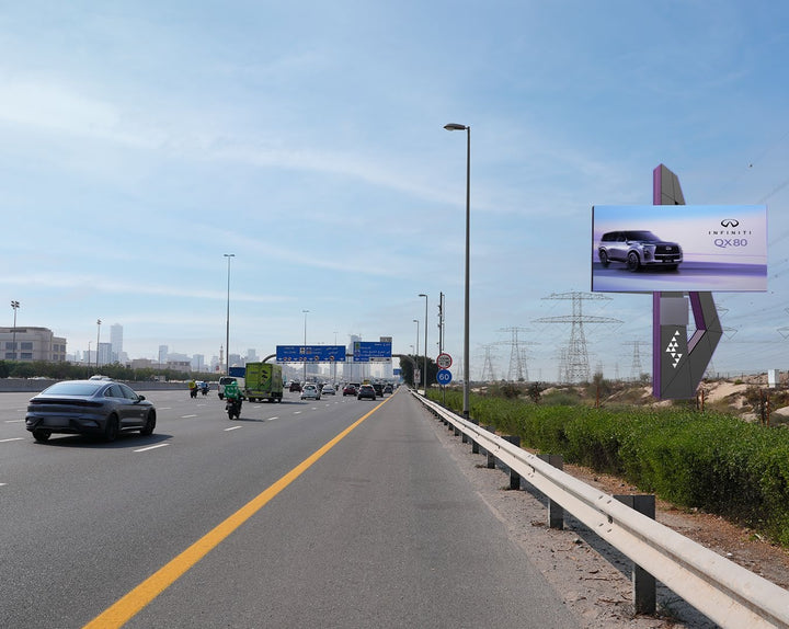 Al Khail Road Digital Unipole 3 - Al Barsha South, Dubai