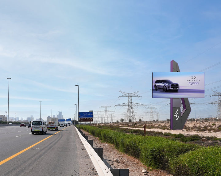 Al Khail Road Digital Unipole 5 - Al Barsha South, Dubai