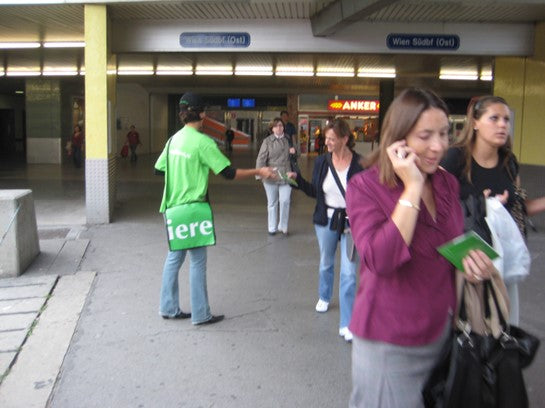 Railway Station Promotion Space, Austria
