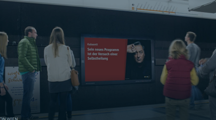 Infoscreen Vienna Public Transport Screens