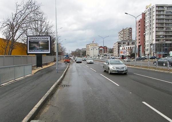 PIZA 4x3 Billboard, Bulgaria Blvd. / Severen Blvd., Plovdiv, Bulgaria — image 2