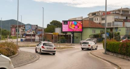Digital Billboard, Krstine-Tromeda, Medjugorje, Bosnia and Herzegovina