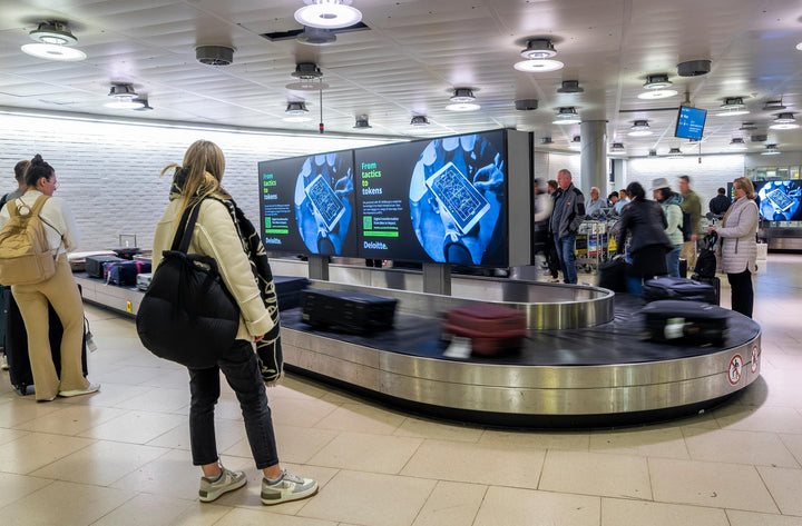 Baggage Claim Screens (16), Terminal A, Hannover Airport