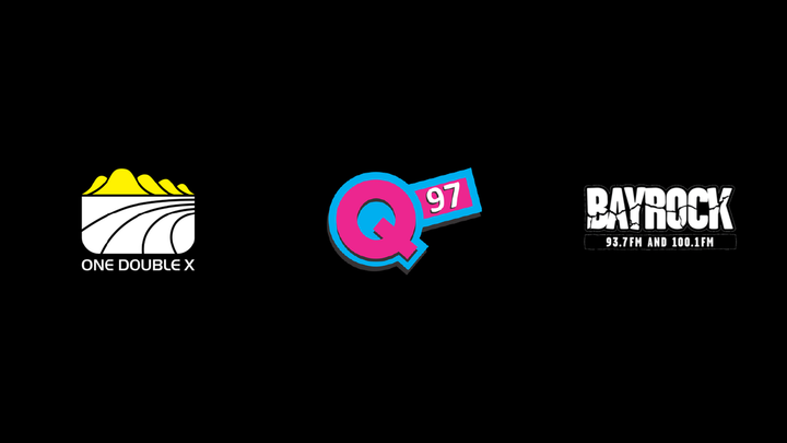 Bay of Plenty Radio Combo (1XX, Q97 and BayRock), New Zealand