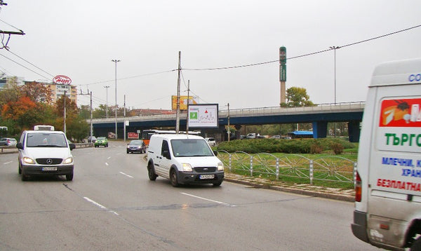 PIZA 4x3 Billboard, The wheel at the 4th km - Tsarigradsko Shose Blvd. /, Sofia, Bulgaria — image 2