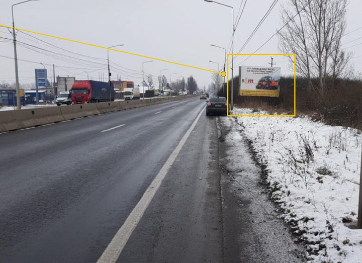 Bors Calea Borsului iesire vama Static Billboard, Romania