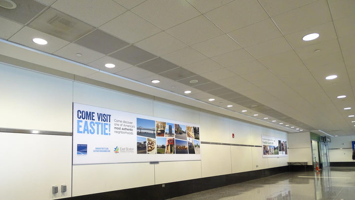 Baggage Claim Banner (5114), Boston Logan Airport Terminal A, Boston