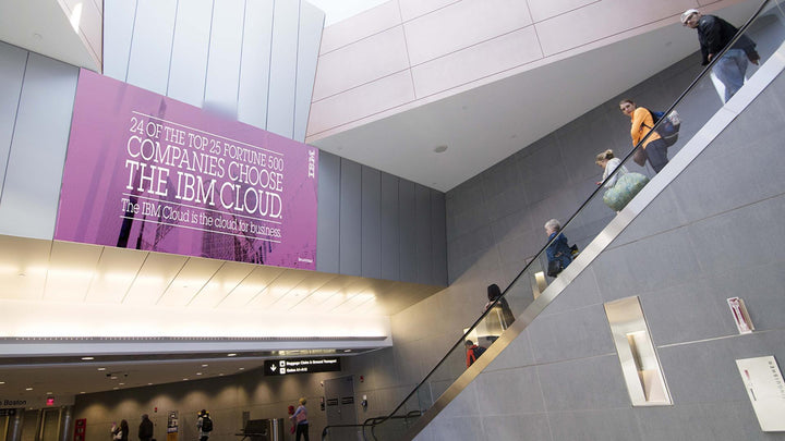 Static Banner (5164), Boston Logan Airport Terminal A, Boston