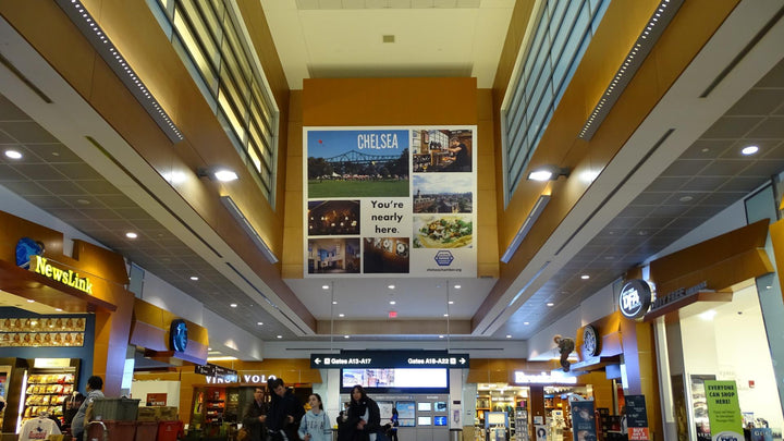 Static Banner (5266), Boston Logan Airport Terminal A, Boston