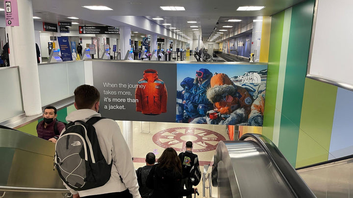 Static Banner (6270), Boston Logan Airport Terminal B, Boston