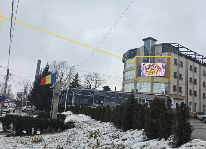 Botosani Centura Orasului Digital LED Billboard, Romania