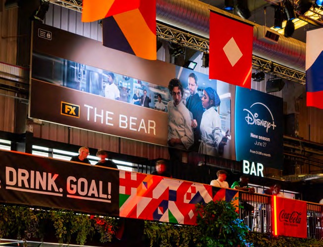 BOXPARK Liverpool Internal Banners, Liverpool