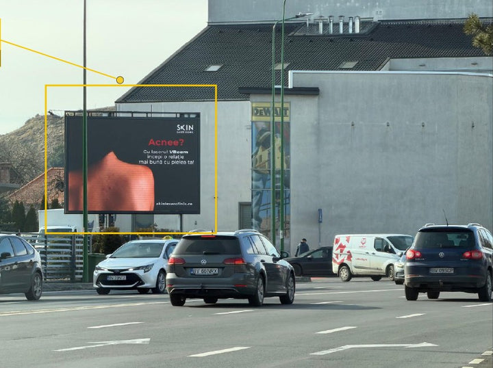 Brasov Str Stadionului Digital LED Billboard, Romania