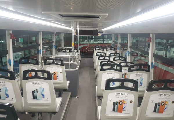 Double-Decker Bus Indoor Screen Network, Kuwait