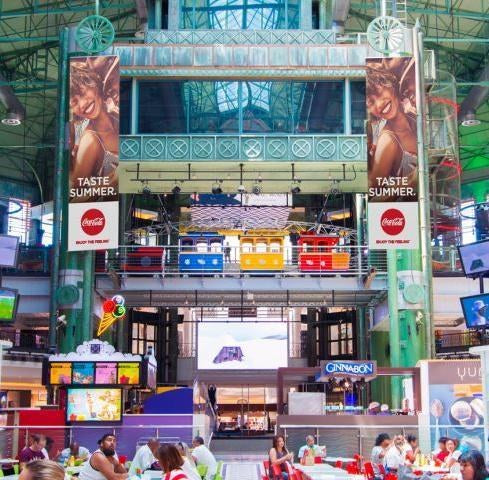 Canal Walk Food Court Hanging Banner Package, Cape Town