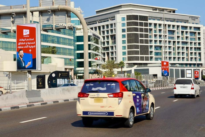 Casablanca Street Lamppost Advertising, Dubai