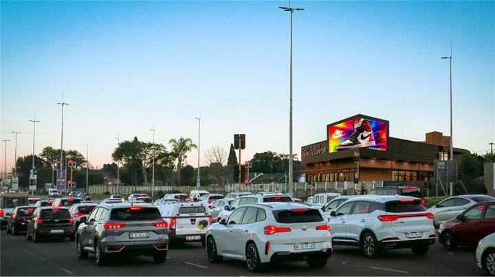 Castle Gate Building Digital LED, Pretoria