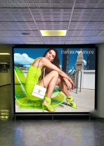 Arrivals LED Screen Network, 7 Screens, Level 1, Catania Airport — image 2