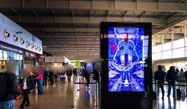 Digital Totem Network, 25 Screens, Arrivals, Baggage Claim and Gates, Catania Airport — image 3