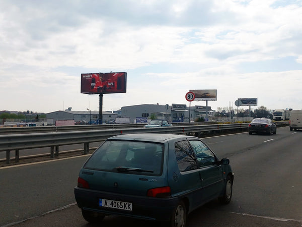 Megaboard 8x3, St. Stambolov Blvd. - entrance/exit Burgas, Hyundai, opposite, Burgas, Bulgaria — image 2