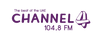 Channel 4 104.8 station logo