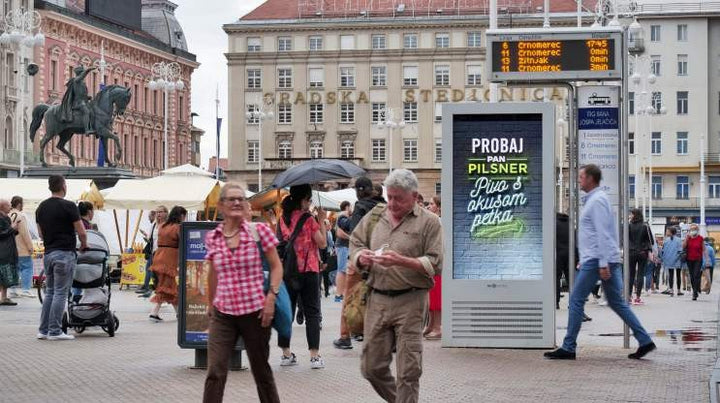 Digital City Screen Network, Croatia