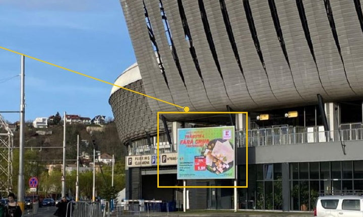 Cluj-Napoca Splaiul Independentei Digital LED Billboard, Romania