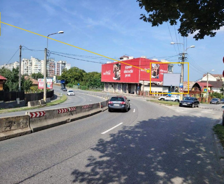 Cluj-Napoca strada Frunzisului Digital LED Billboard, Romania