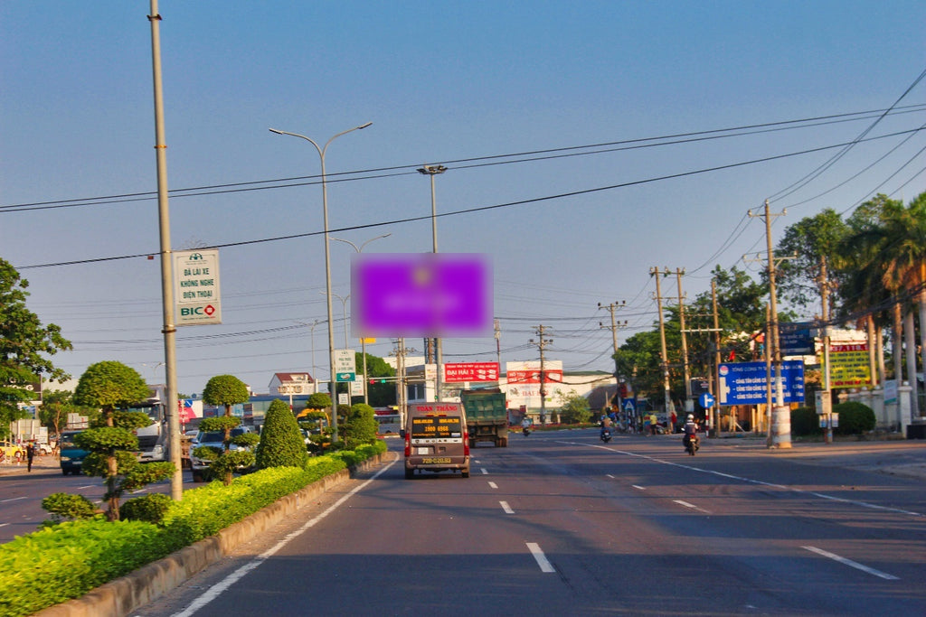Composite Pole Billboard, T-junction road vào Cảng Cái Mép, Ba Ria - Vung Tau