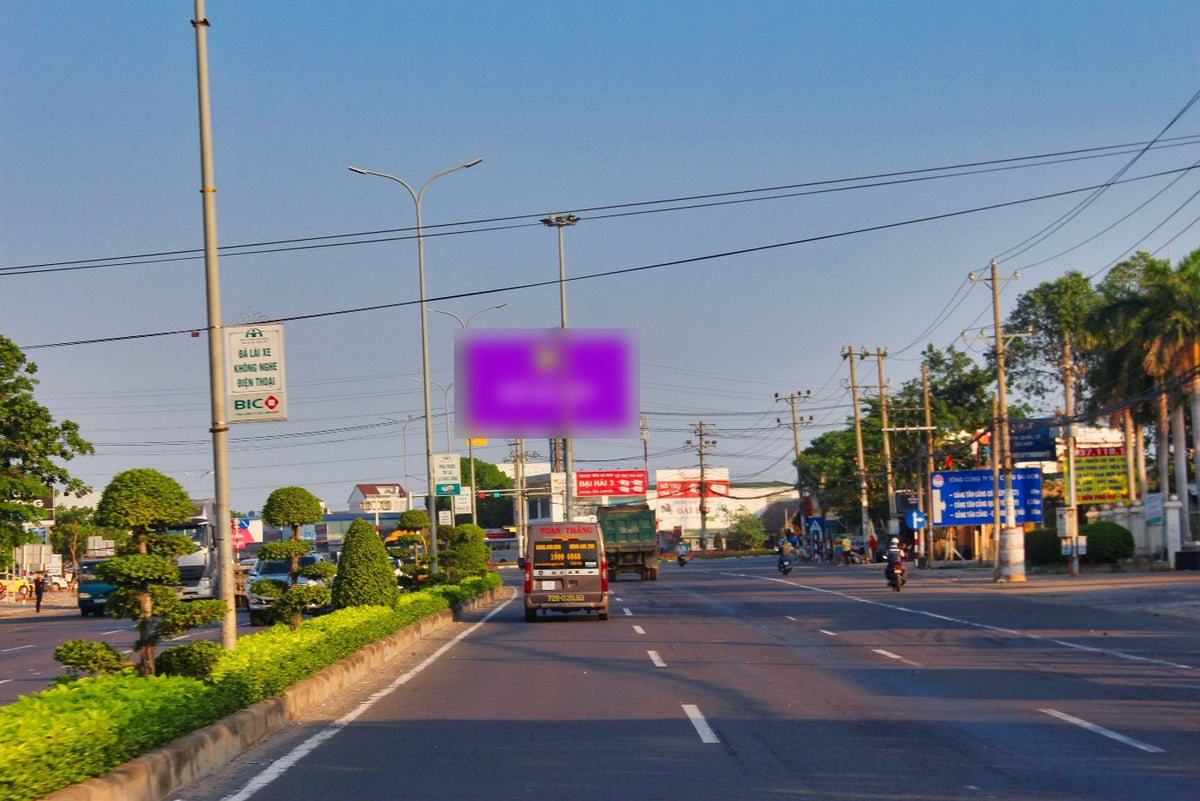 Composite Pole Billboard, T-junction road vào Cảng Cái Mép, Ba Ria - Vung Tau
