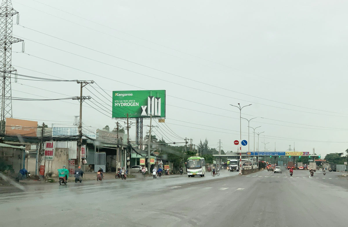 Composite Pole Billboard, Toll station no. 1 - QL51, Dong Nai