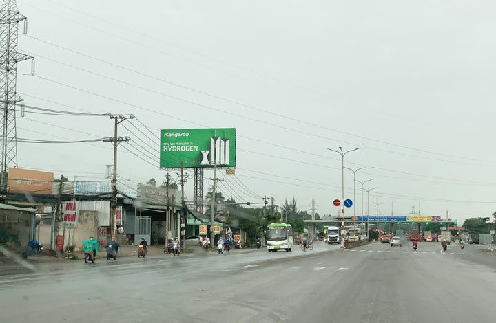 Composite Pole Billboard, Toll station no. 1 - QL51, Dong Nai