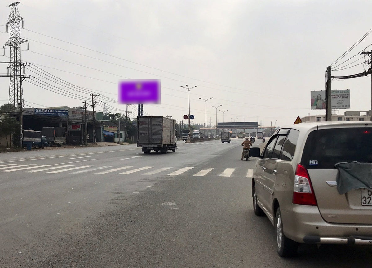 Composite Pole Billboard, Toll station no. 1 - QL51, Dong Nai